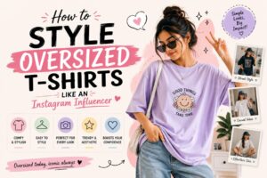 How to Style Oversized T-Shirts Like an Instagram Influencer