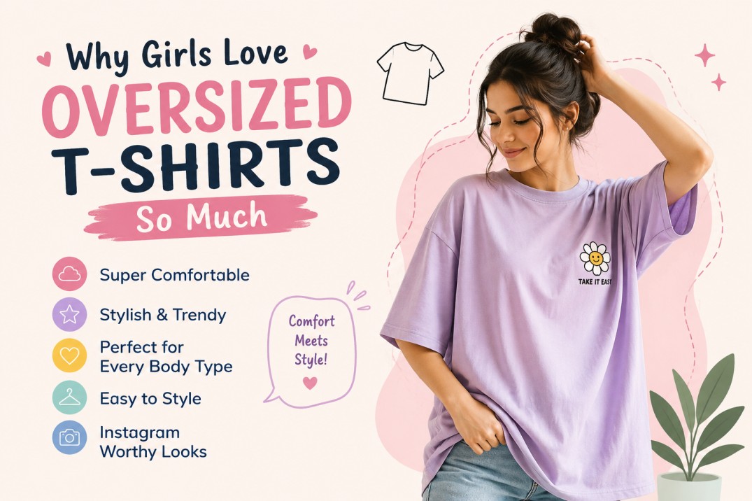 Why Girls Love Oversized T-Shirts So Much? HerVibe Rashi