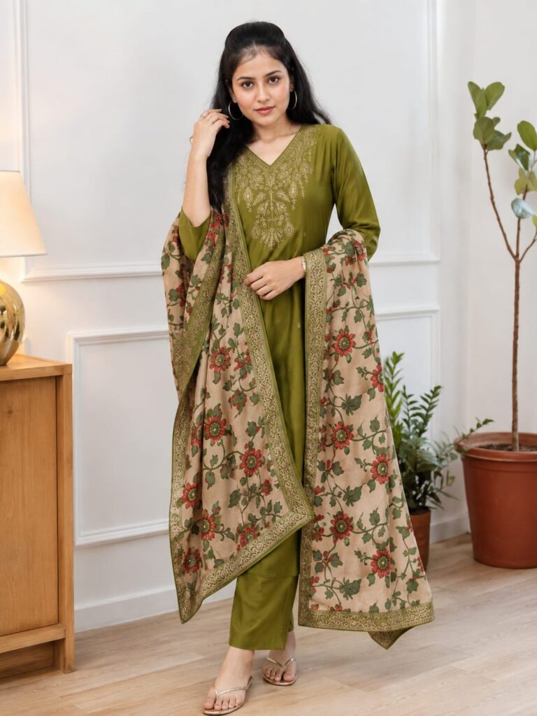 Herviberashi premimum kurta set