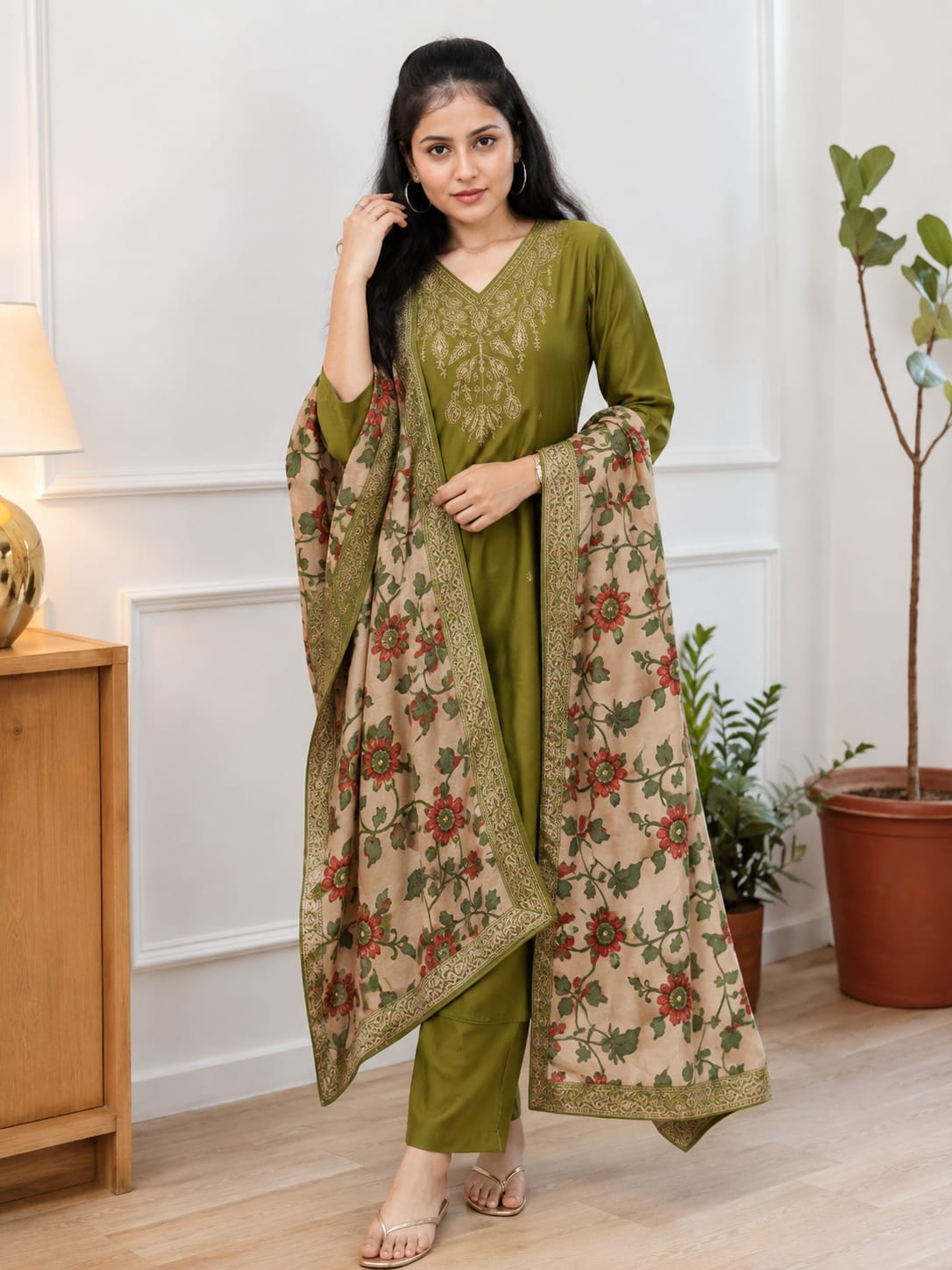 Herviberashi premimum kurta set